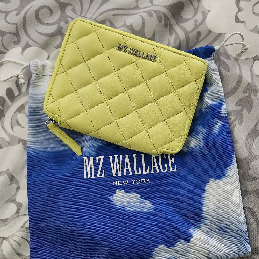 MZ Wallace leather passport wallet